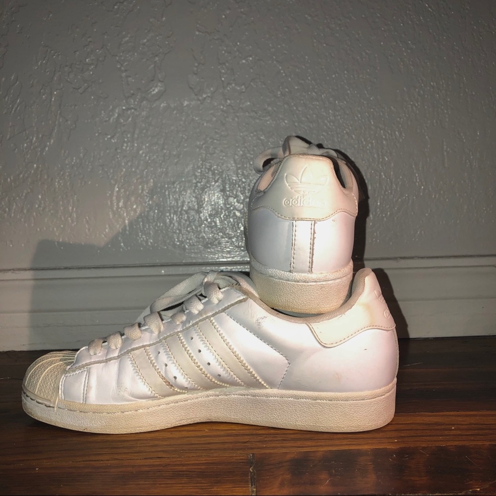 ✨ Casual White adidas shoes